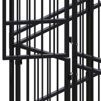 Outdoor Dog Kennel Steel 3.69 m² dog supplies Kings Warehouse 