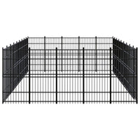 Outdoor Dog Kennel Steel 41.47 m² Kings Warehouse 