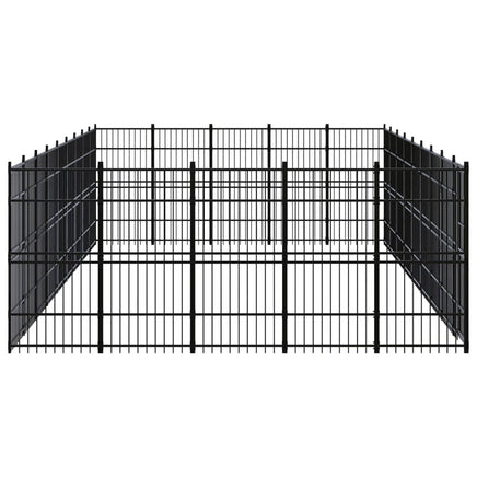 Outdoor Dog Kennel Steel 41.47 m² Kings Warehouse 