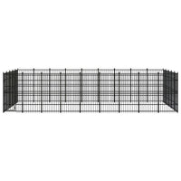 Outdoor Dog Kennel Steel 41.47 m² Kings Warehouse 