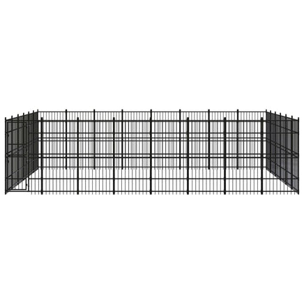 Outdoor Dog Kennel Steel 44.24 m² Kings Warehouse 