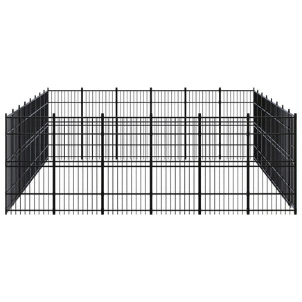 Outdoor Dog Kennel Steel 44.24 m² Kings Warehouse 