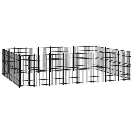 Outdoor Dog Kennel Steel 44.24 m² Kings Warehouse 
