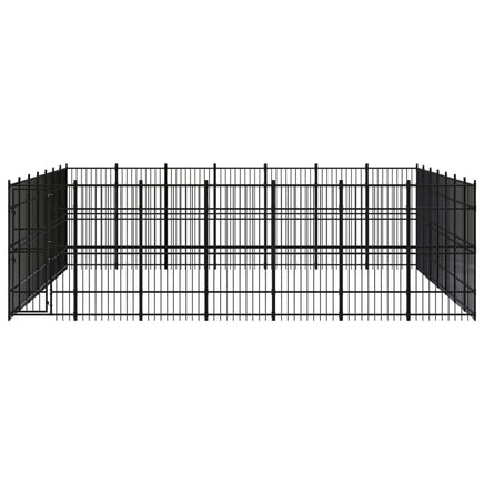Outdoor Dog Kennel Steel 45.16 m² Kings Warehouse 
