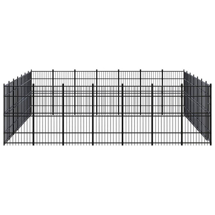 Outdoor Dog Kennel Steel 45.16 m² Kings Warehouse 