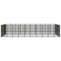 Outdoor Dog Kennel Steel 46.08 m² Kings Warehouse 
