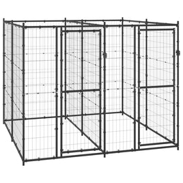 Outdoor Dog Kennel Steel 4.84 m² Kings Warehouse 