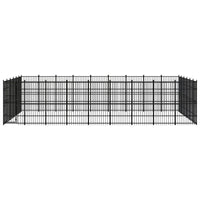 Outdoor Dog Kennel Steel 49.77 m² Kings Warehouse 