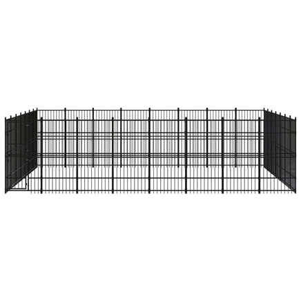 Outdoor Dog Kennel Steel 51.61 m² Kings Warehouse 