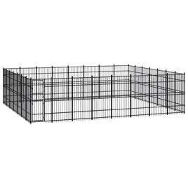 Outdoor Dog Kennel Steel 51.61 m² Kings Warehouse 