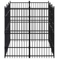 Outdoor Dog Kennel Steel 5.53 m² dog supplies Kings Warehouse 