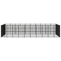 Outdoor Dog Kennel Steel 55.3 m² Kings Warehouse 