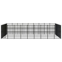 Outdoor Dog Kennel Steel 58.06 m² Kings Warehouse 