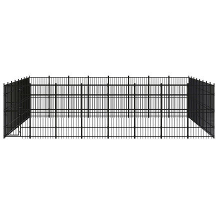 Outdoor Dog Kennel Steel 58.98 m² Kings Warehouse 