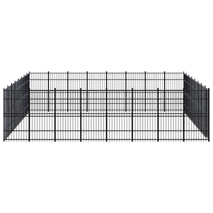 Outdoor Dog Kennel Steel 58.98 m² Kings Warehouse 