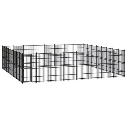 Outdoor Dog Kennel Steel 58.98 m² Kings Warehouse 