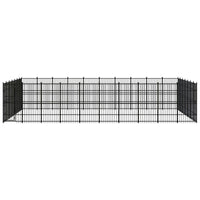 Outdoor Dog Kennel Steel 64.51 m² Kings Warehouse 