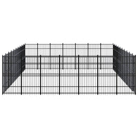 Outdoor Dog Kennel Steel 64.51 m² Kings Warehouse 