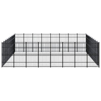 Outdoor Dog Kennel Steel 66.36 m² Kings Warehouse 