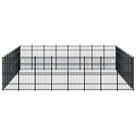 Outdoor Dog Kennel Steel 66.36 m² Kings Warehouse 