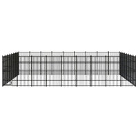 Outdoor Dog Kennel Steel 66.36 m² Kings Warehouse 