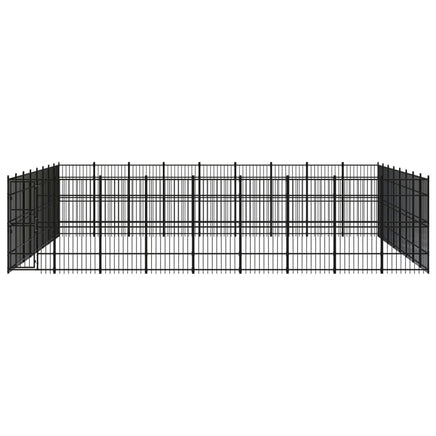 Outdoor Dog Kennel Steel 66.36 m² Kings Warehouse 