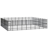 Outdoor Dog Kennel Steel 66.36 m² Kings Warehouse 