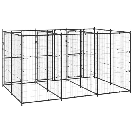 Outdoor Dog Kennel Steel 7.26 m² Kings Warehouse 