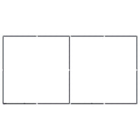 Outdoor Dog Kennel Steel 7.37 m² dog supplies Kings Warehouse 