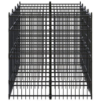 Outdoor Dog Kennel Steel 7.37 m² Kings Warehouse 