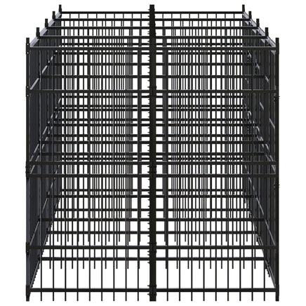Outdoor Dog Kennel Steel 7.37 m² Kings Warehouse 