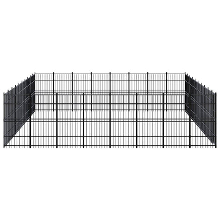 Outdoor Dog Kennel Steel 73.73 m² Kings Warehouse 