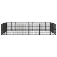 Outdoor Dog Kennel Steel 73.73 m² Kings Warehouse 