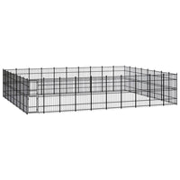 Outdoor Dog Kennel Steel 73.73 m² Kings Warehouse 
