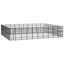 Outdoor Dog Kennel Steel 73.73 m² Kings Warehouse 