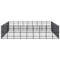Outdoor Dog Kennel Steel 82.94 m² Kings Warehouse 