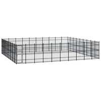 Outdoor Dog Kennel Steel 82.94 m² Kings Warehouse 
