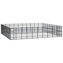Outdoor Dog Kennel Steel 82.94 m² Kings Warehouse 