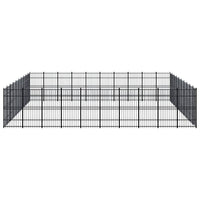 Outdoor Dog Kennel Steel 92.16 m² Kings Warehouse 
