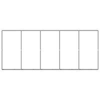 Outdoor Dog Kennel Steel 9.22 m² Kings Warehouse 