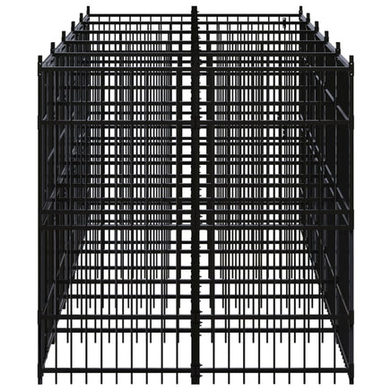 Outdoor Dog Kennel Steel 9.22 m² Kings Warehouse 