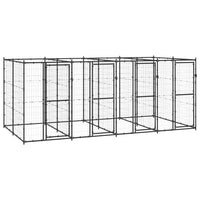 Outdoor Dog Kennel Steel 9.68 m² Kings Warehouse 