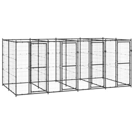 Outdoor Dog Kennel Steel 9.68 m² Kings Warehouse 