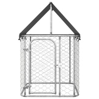Outdoor Dog Kennel with Roof 100x100x150 cm Kings Warehouse 