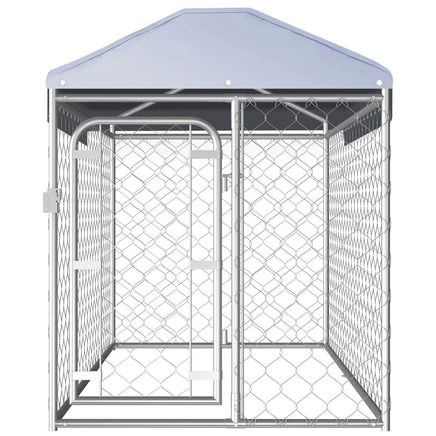 Outdoor Dog Kennel with Roof 200x100x125 cm Kings Warehouse 