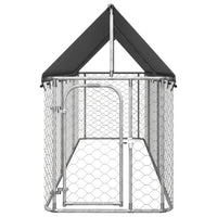 Outdoor Dog Kennel with Roof 400x100x150 cm Kings Warehouse 
