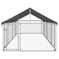Outdoor Dog Kennel with Roof 600x200x150 cm Kings Warehouse 