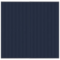 Outdoor Dog Kennel with Roof Steel 3.69 m² Kings Warehouse 