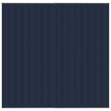 Outdoor Dog Kennel with Roof Steel 3.69 m² Kings Warehouse 