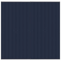 Outdoor Dog Kennel with Roof Steel 3.69 m² Kings Warehouse 